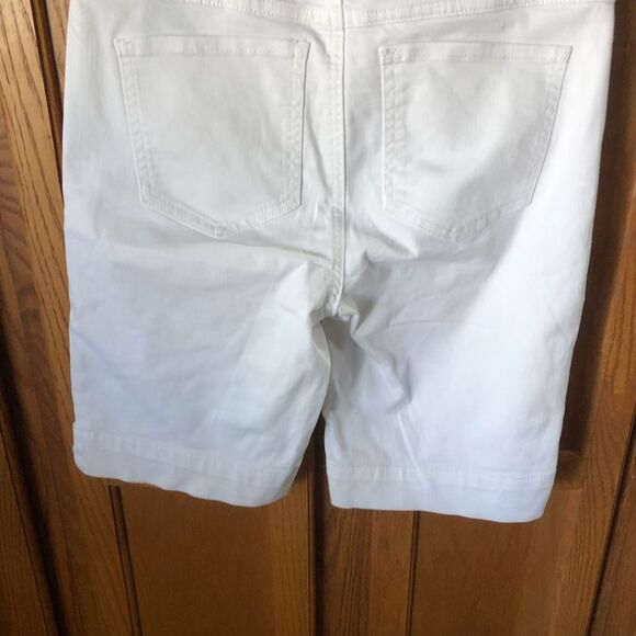 Tribal Jeans Audrey Mid Rise Icon Fit Bermuda Shorts - 4 - Picture 6 of 10